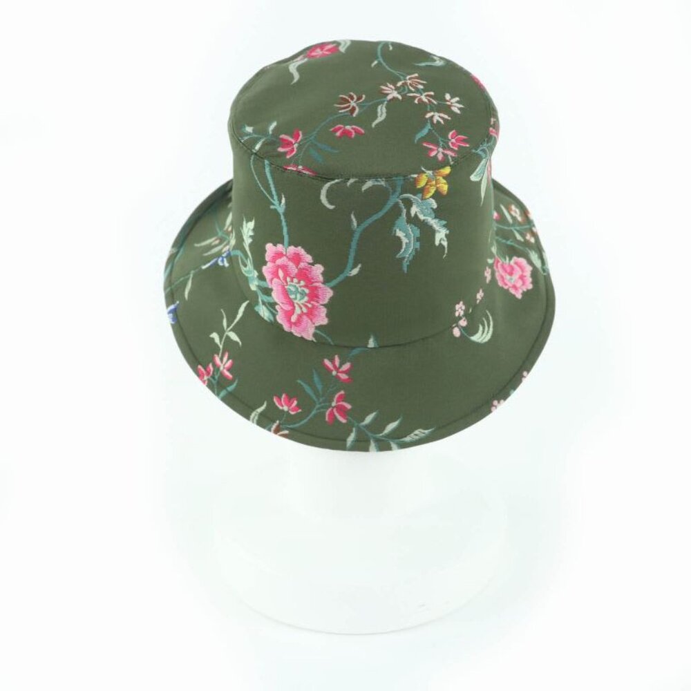 Christian Dior 32 Pfl923 I153 Teddy-D Oblique Reversible Bucket Hat Khaki 56 - Picture 5 of 10